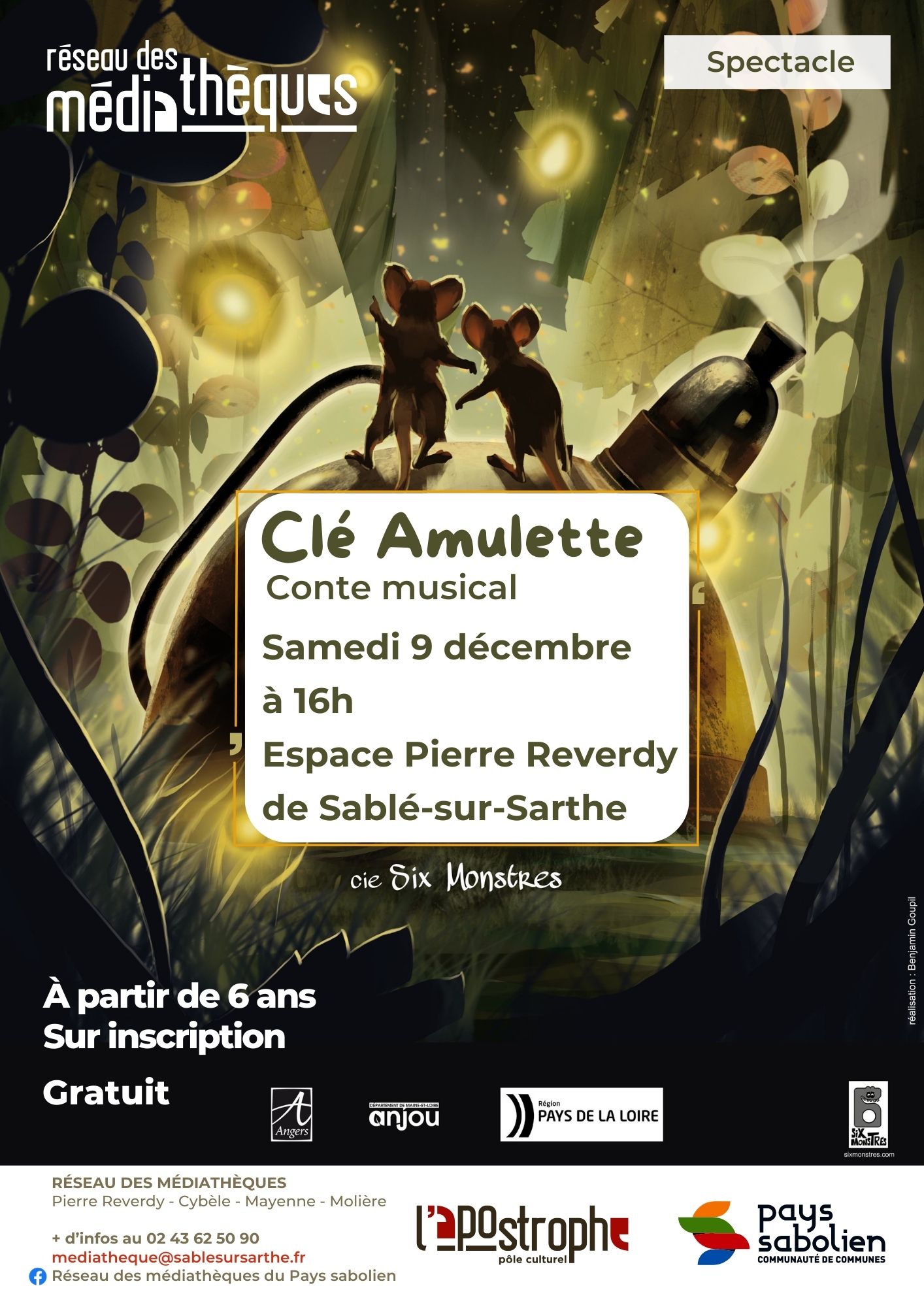 Affiche Clé Amulette